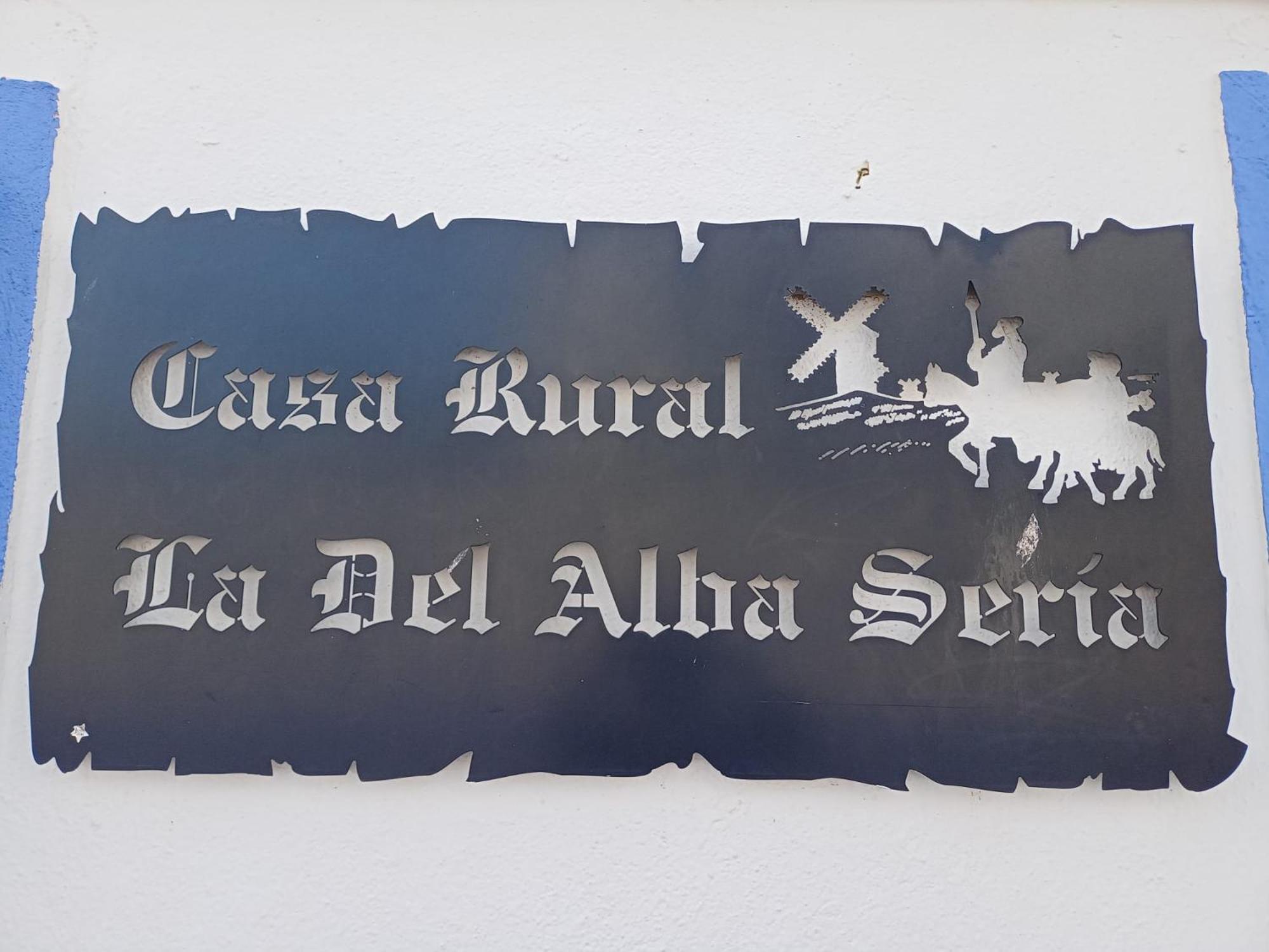 Casa Rural La Del Alba Seria Argamasilla de Alba Buitenkant foto